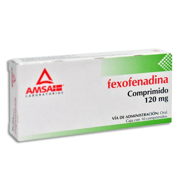 Ams Fexofenadina 120 Mg Cpr 10